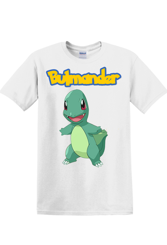 🌿 Bulmander Fusion Tee – Fan-Created Bulb + Char Shirt