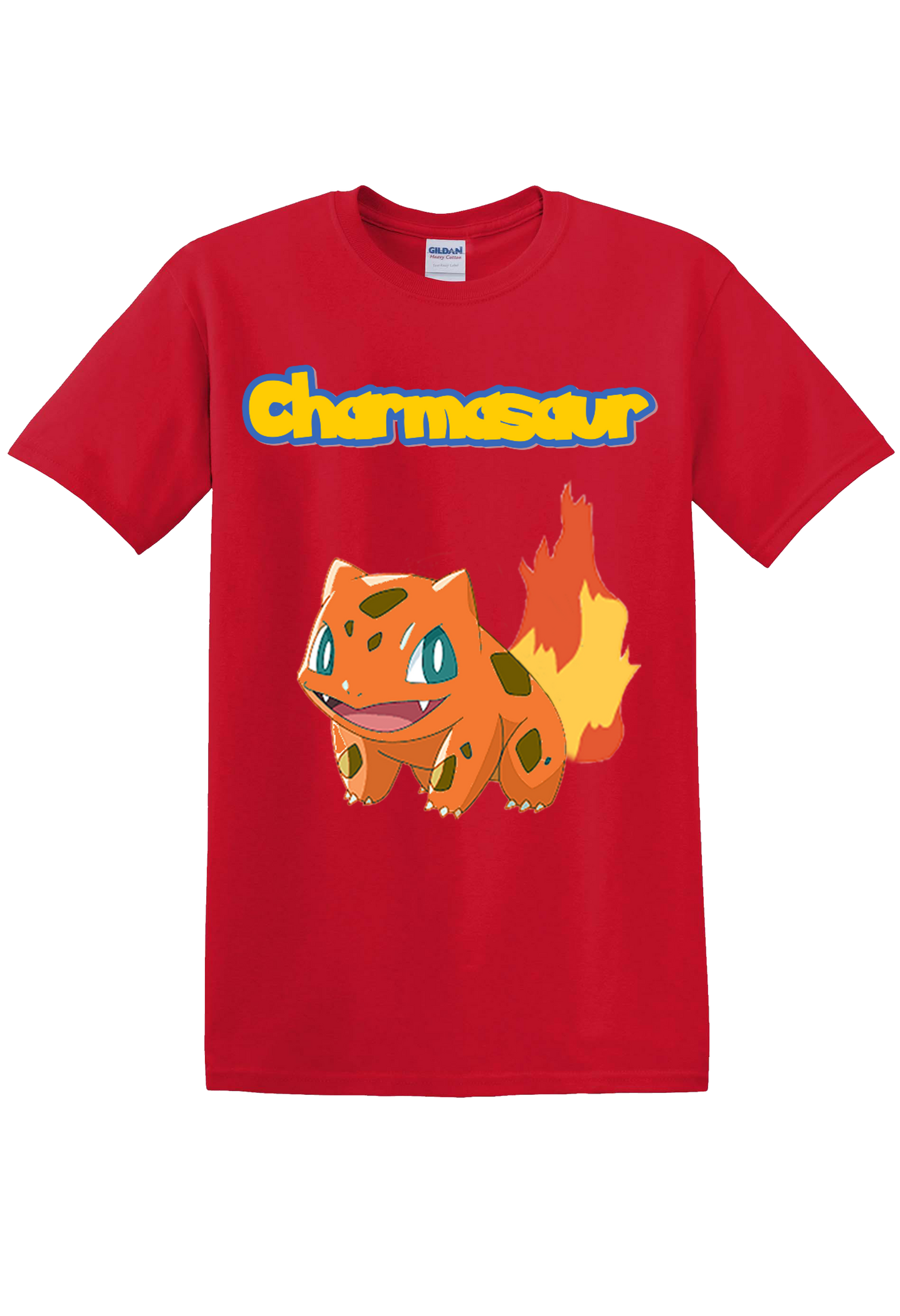 π₯ Charmasaur Fusion Tee β Fan-Created Char + Bulb Shirt