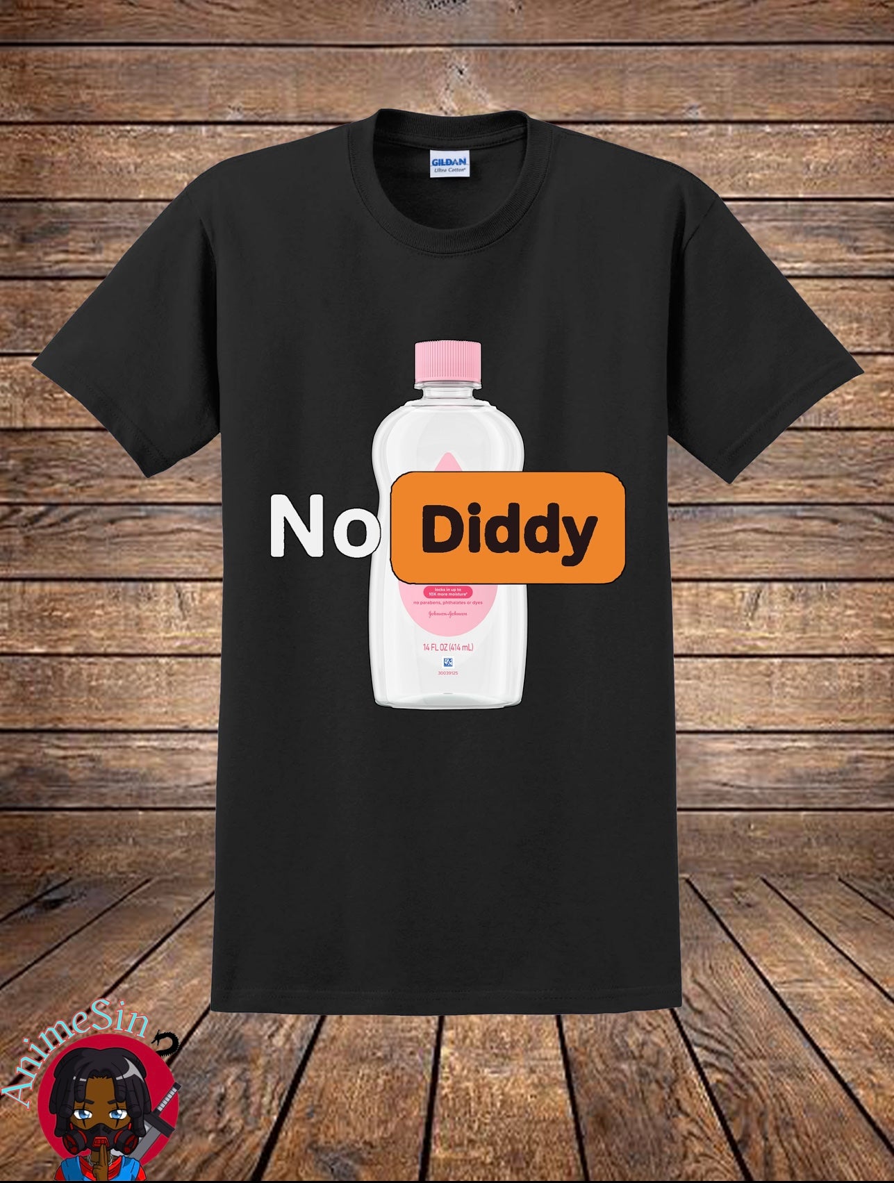 “No Diddy” Baby Oil T-Shirts 🍼🧴