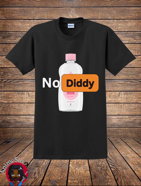 “No Diddy” Baby Oil T-Shirts 🍼🧴