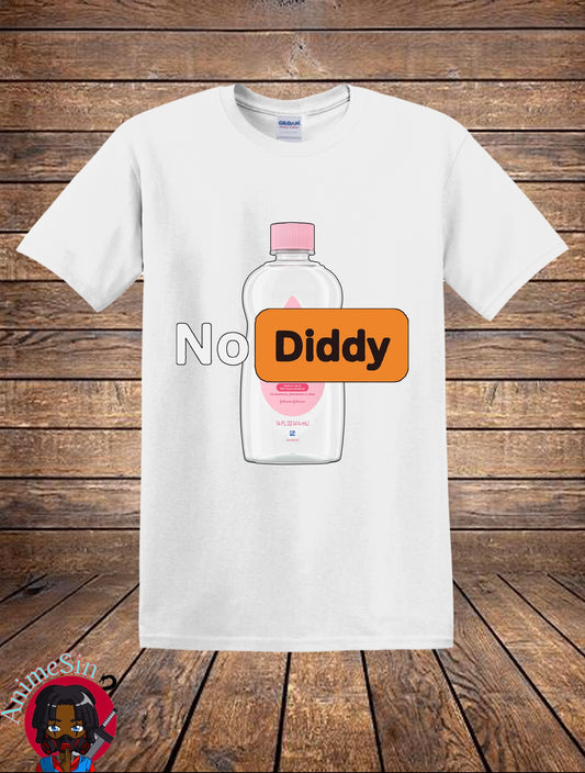“No Diddy” Baby Oil T-Shirts 🍼🧴
