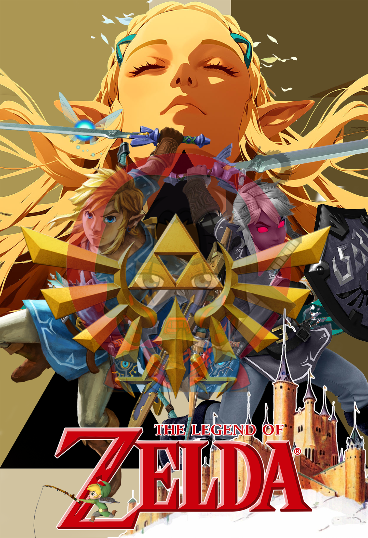 Custom "Video Game Crossover" Poster (Inspired Request Only)