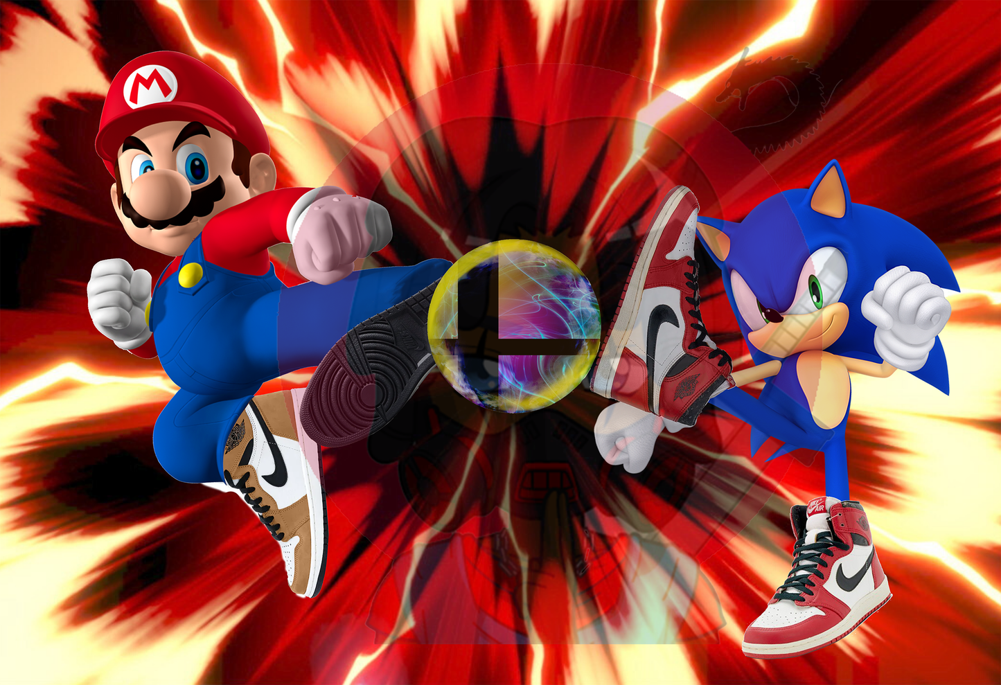 Custom "Video Game Crossover" Poster (Inspired Request Only)