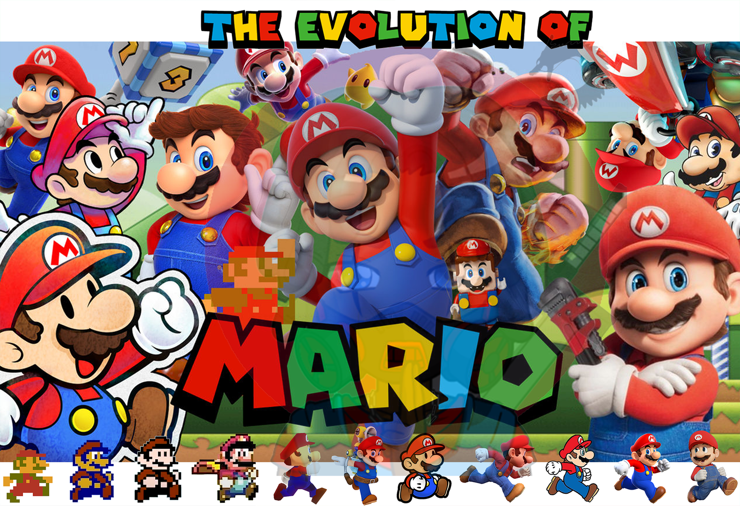 Custom "Video Game Crossover" Poster (Inspired Request Only)