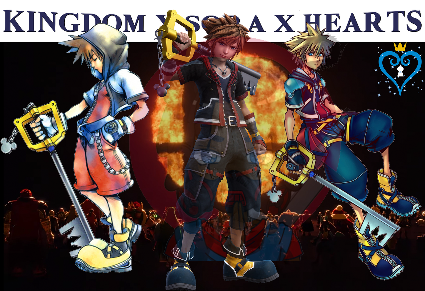 Custom "Video Game Crossover" Poster (Inspired Request Only)