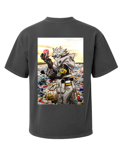 Gachiakuta "Cleaners" Ver. 1 - Rudo, The Trash Man | Shakawear Heavyweight Tee