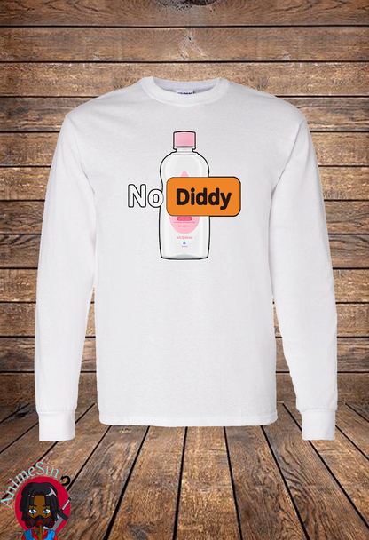 “No Diddy” Baby Oil Shirt