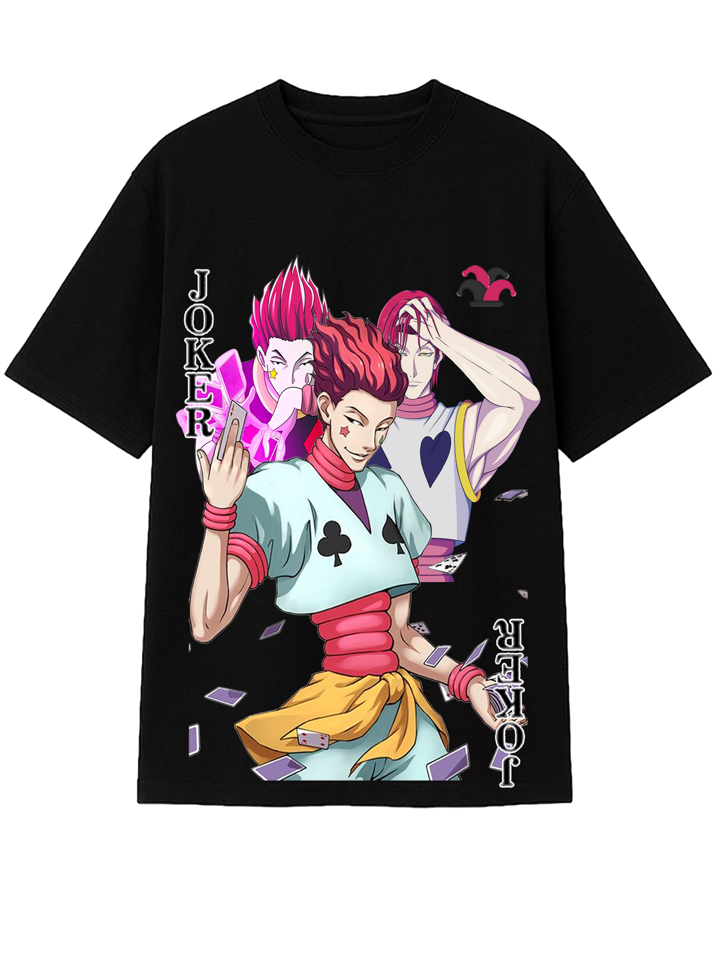 Hunter x Hunter Ver. 1 - Hisoka, The Joker | Shakawear Heavyweight Tee